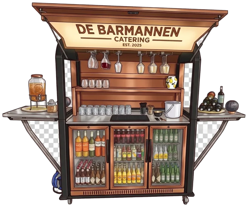 Mobiele bar van De Barmannen