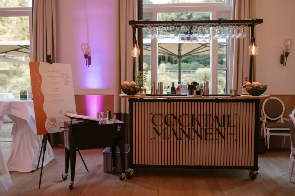 De mobiele cocktailbar van Cocktailmannen, klaar voor een feest